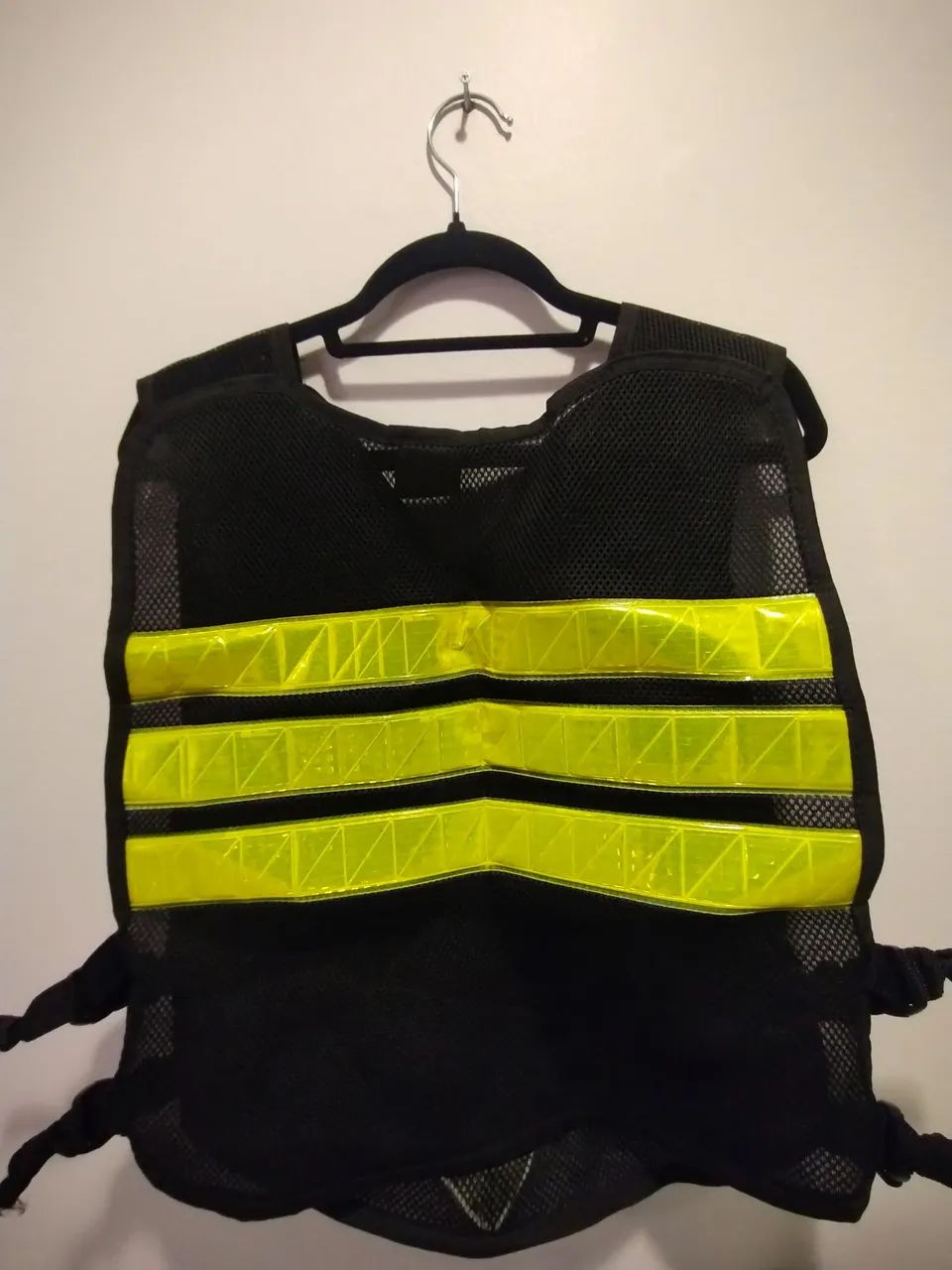 Colete Refletivo Preto e Amarelo - Foto 2