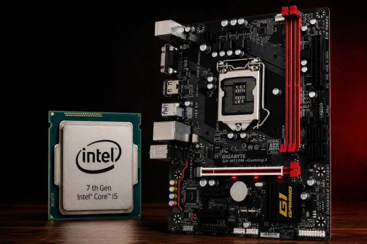 PROCESSADOR E PLACA MAE 7geracao
