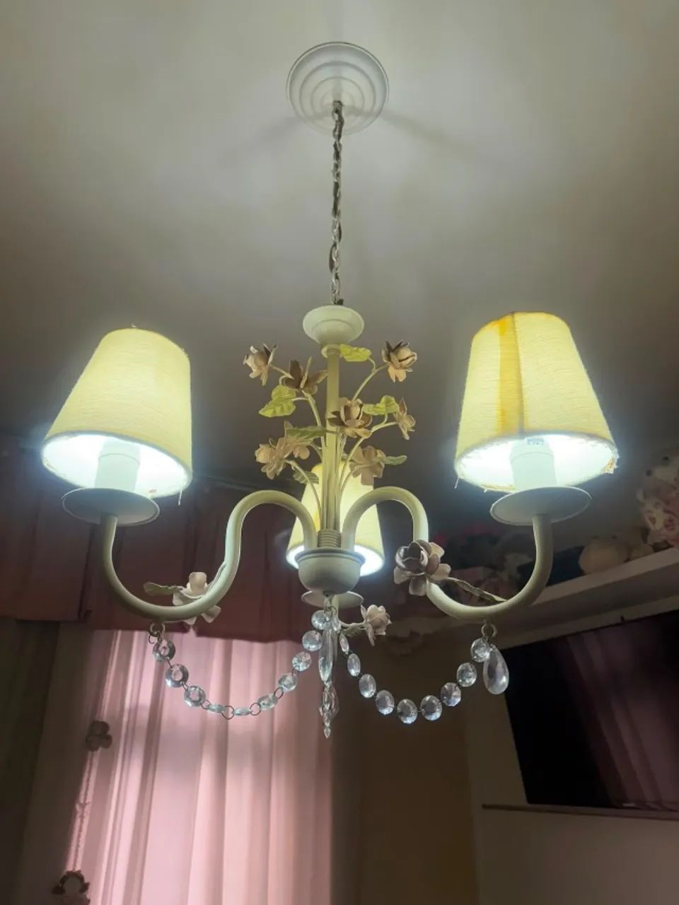 Lustre decorado 