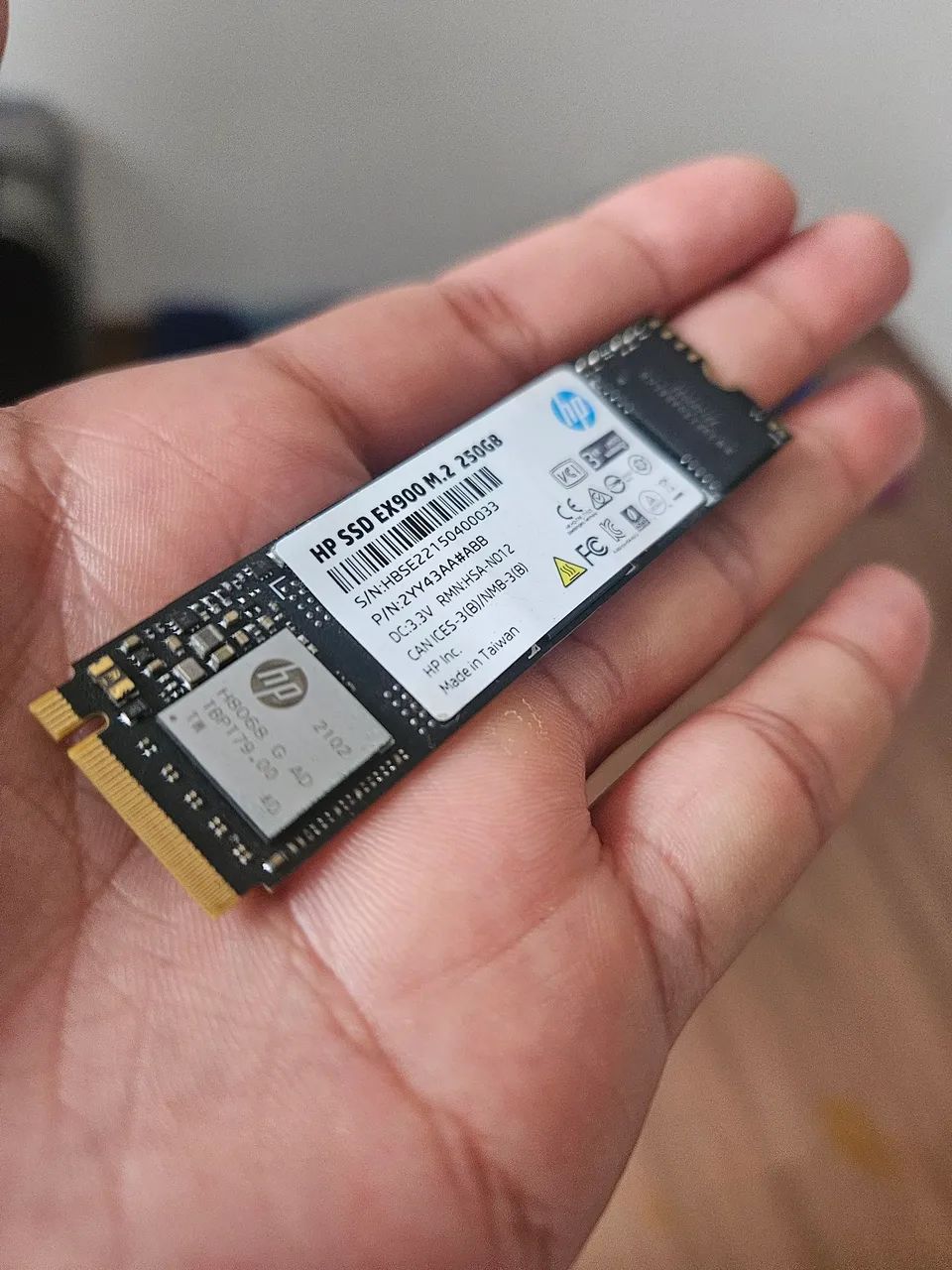 SSD 250GB HP EX900 M.2 NVMe - Foto 3