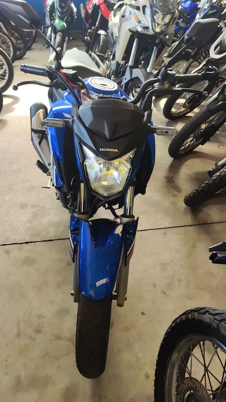 HONDA TWISTER 250 AZUL 2022 Shalon veículos Cariacica  - Foto 2