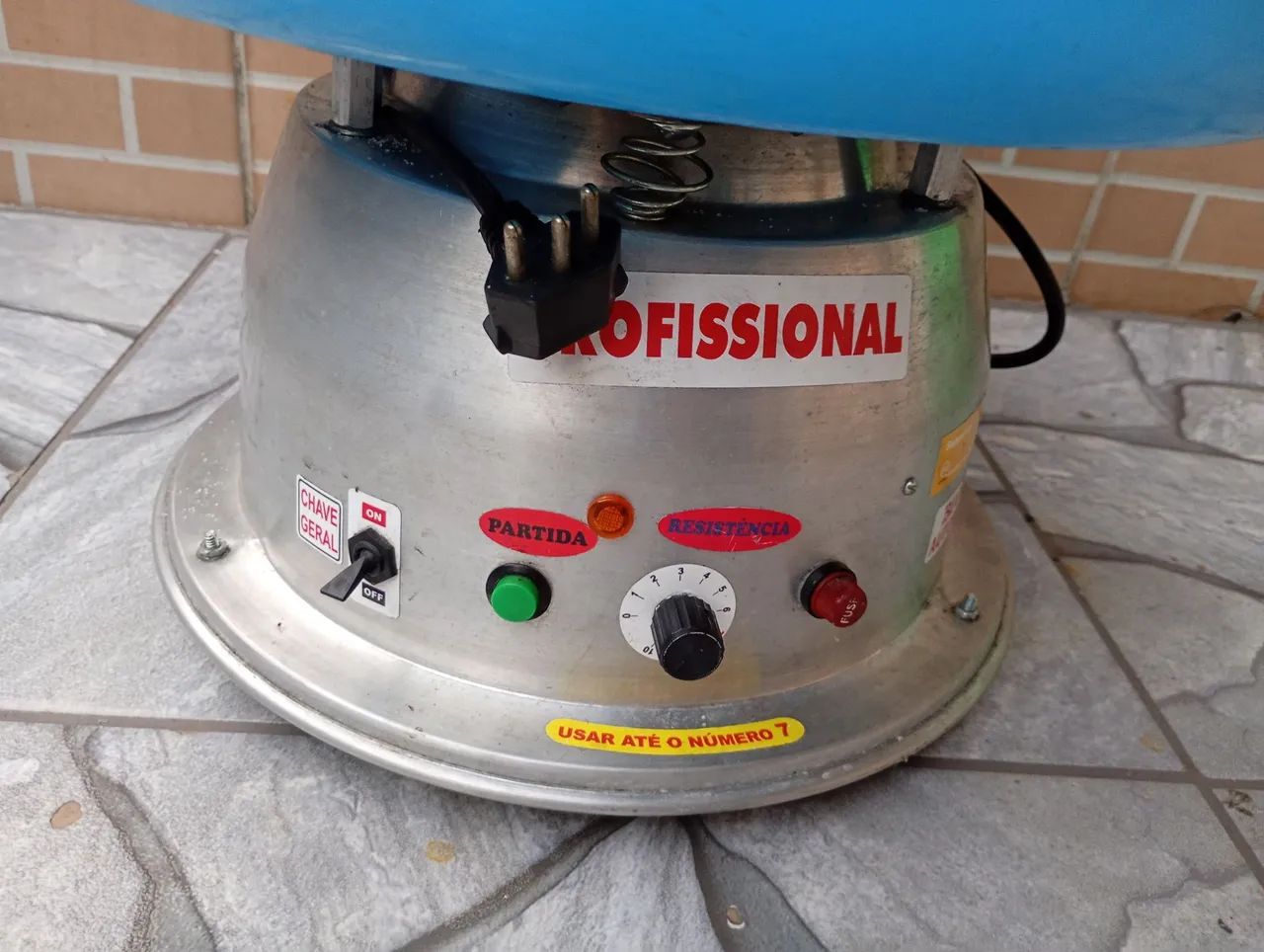 Máquina de algodão doce profissional 