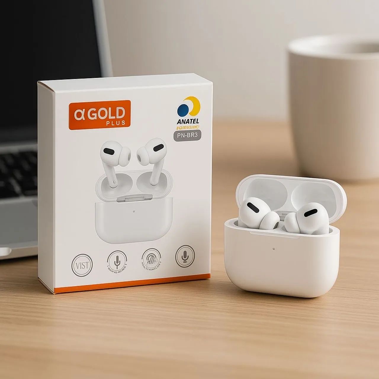 Fone de ouvido Bluetooth 