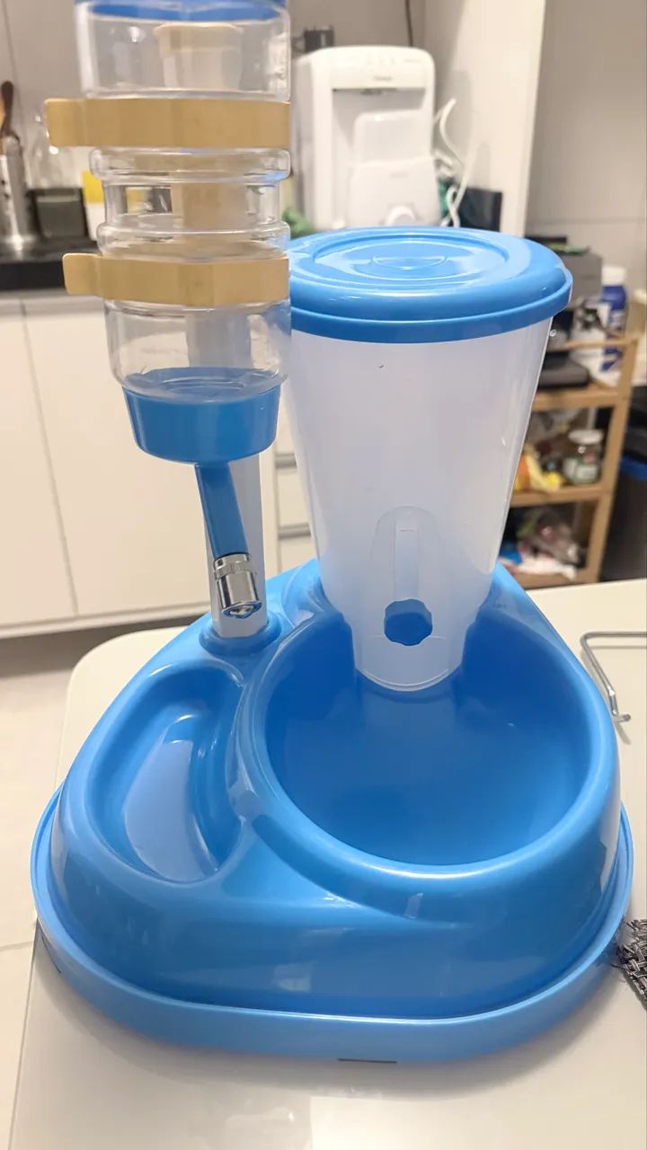 bebedouro automático suspenso para cachorro - Foto 3