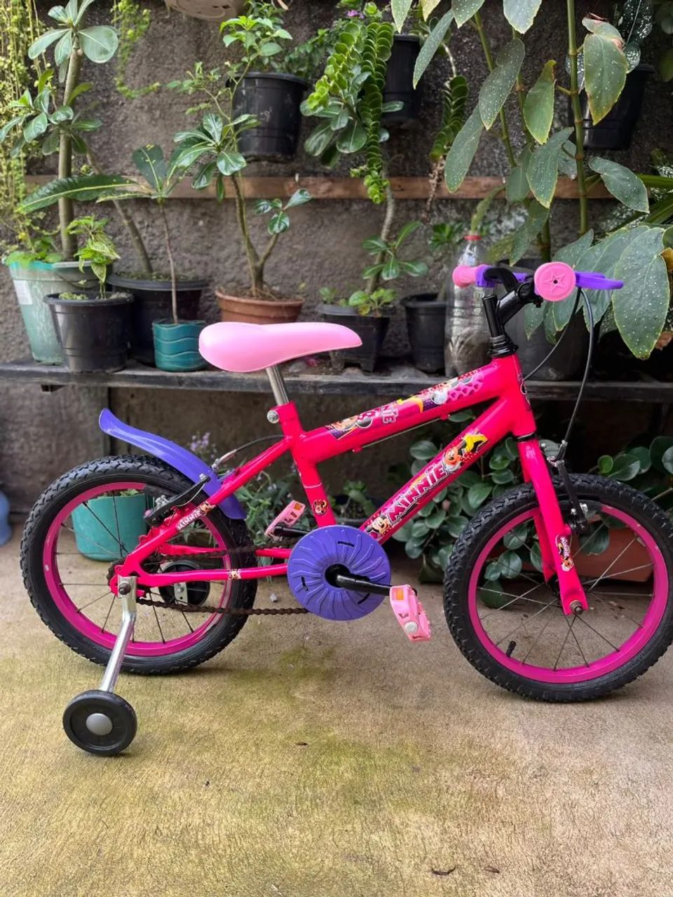 Bicicleta infantil aro 16 reformada 