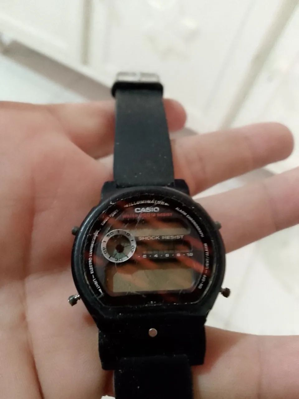 Relógio Casio digital vintage g-shock