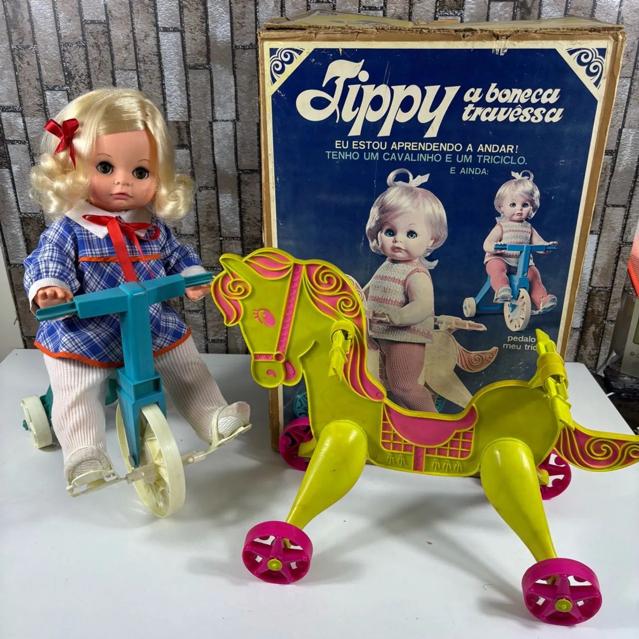 Antiga Boneca Tippy com caixa - Estrela 1971/72