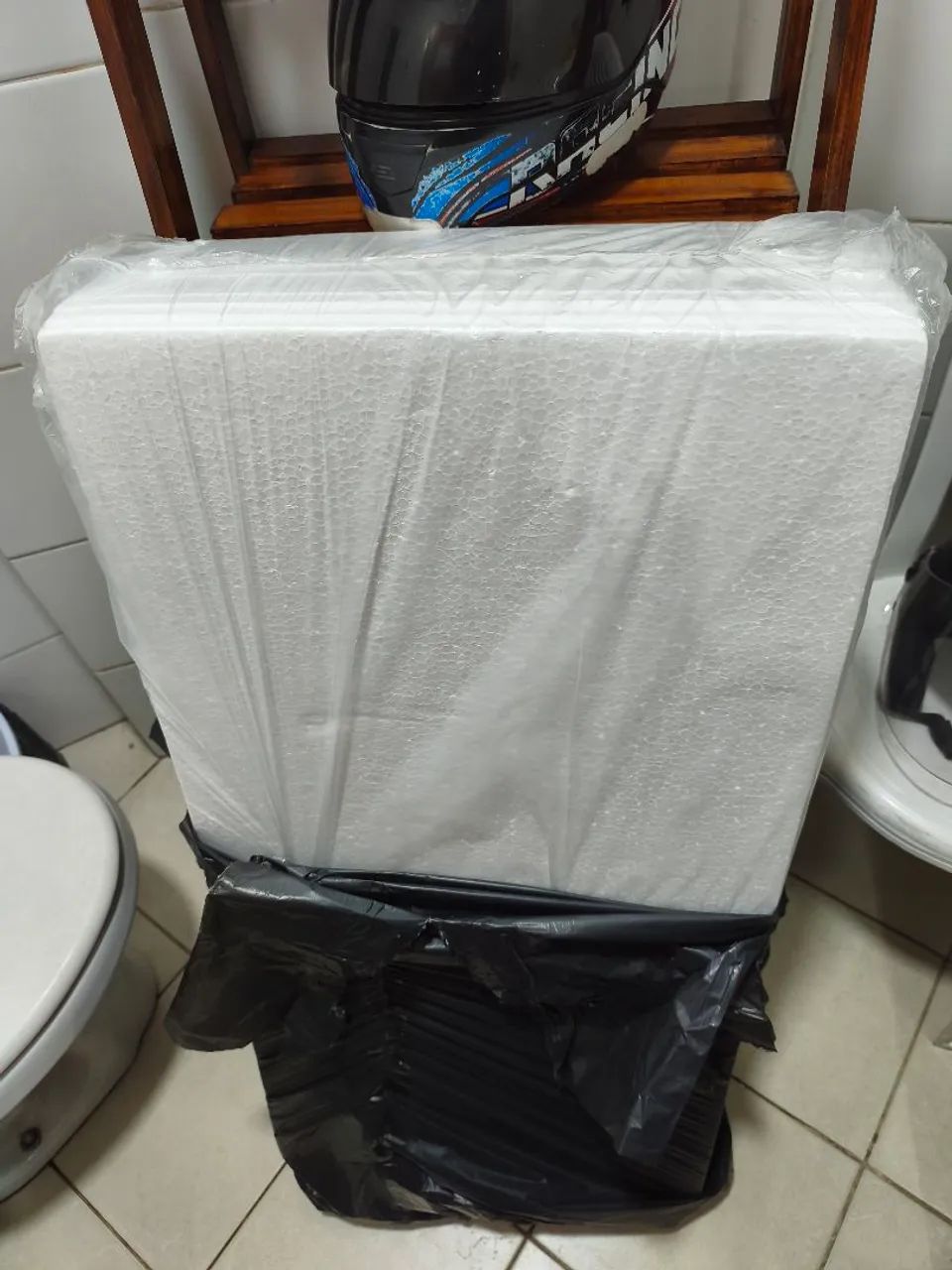 Pacote de folhas de isopor com 16 unidades lacrado  - Foto 2