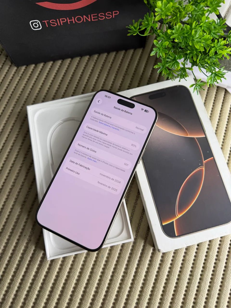 Iphone 16 Pro max 256GB bateria 92% Todo original  - Foto 5