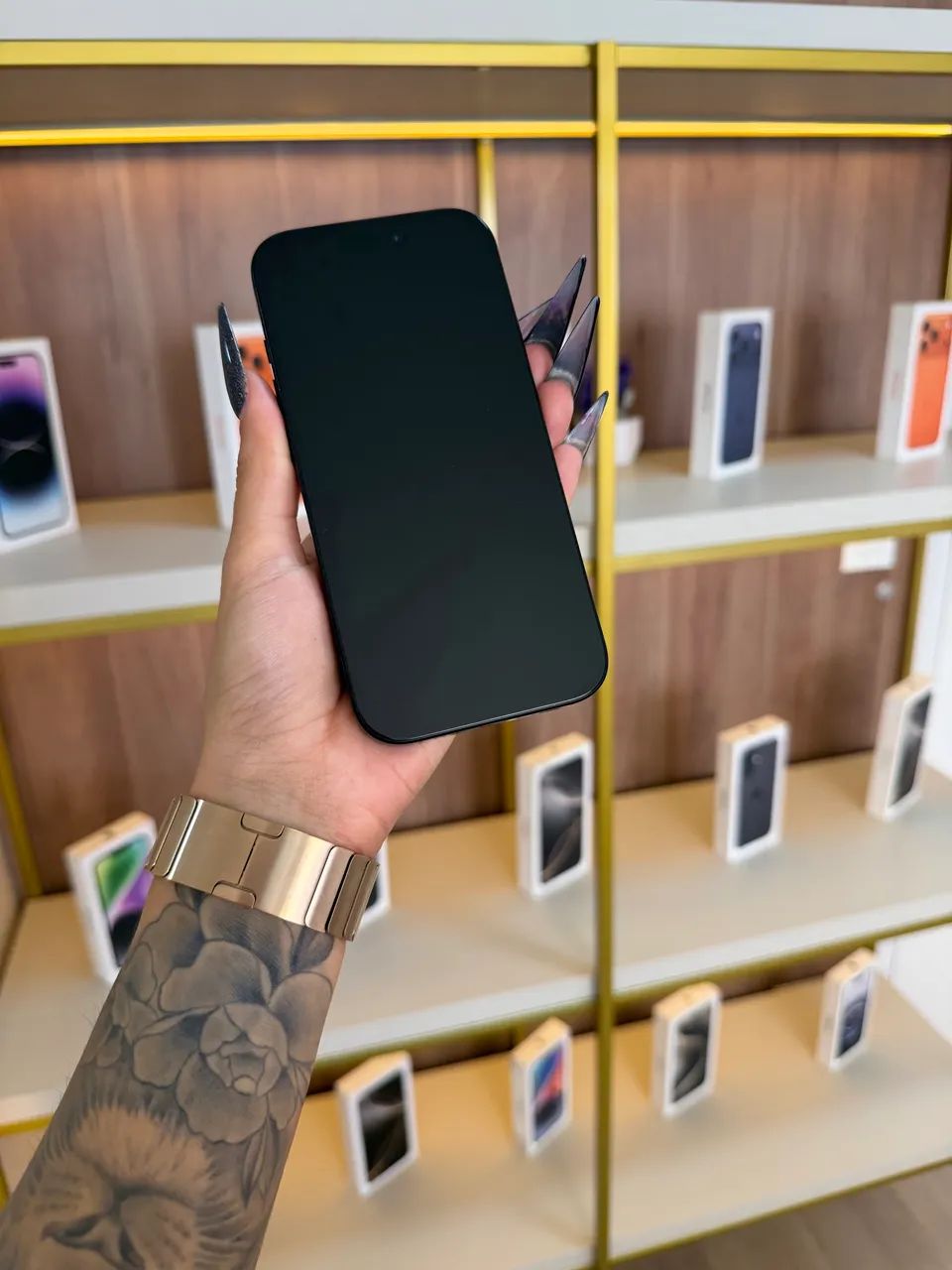 iPhone 16 Pro 512GB Titânio Preto  - Foto 4