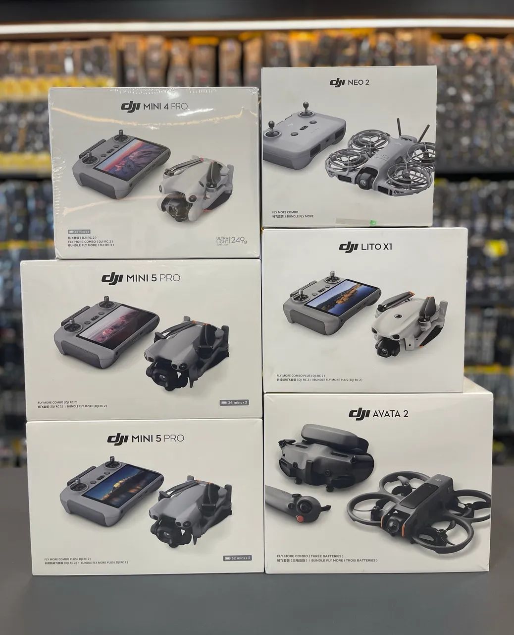 DRONES DA MARCA DJI DISPONÍVEL NEO 2 MINI4 PRO MINI5 PRO MINI 5 PRO PLUS LITO X 1 PLUS  
