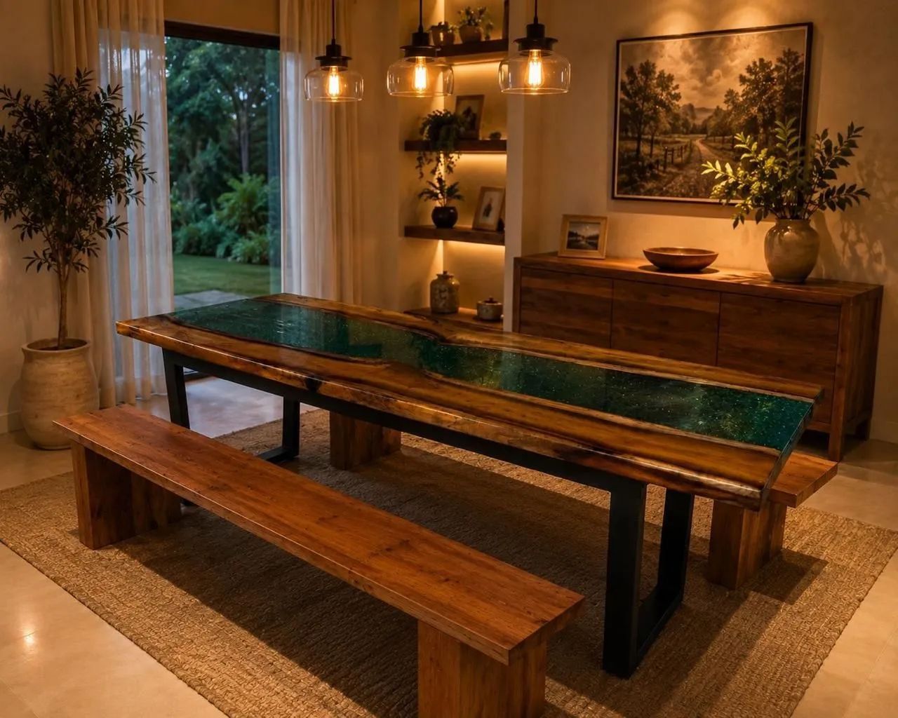 Mesa de resina - Foto 4