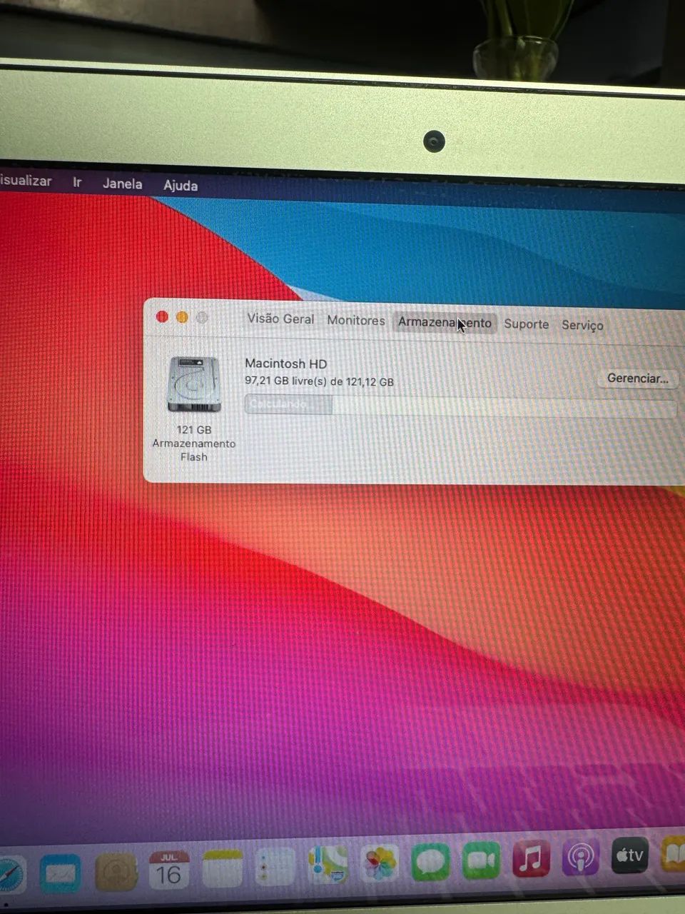 MacBook Air 2014 11 polegadas branco  - Foto 5