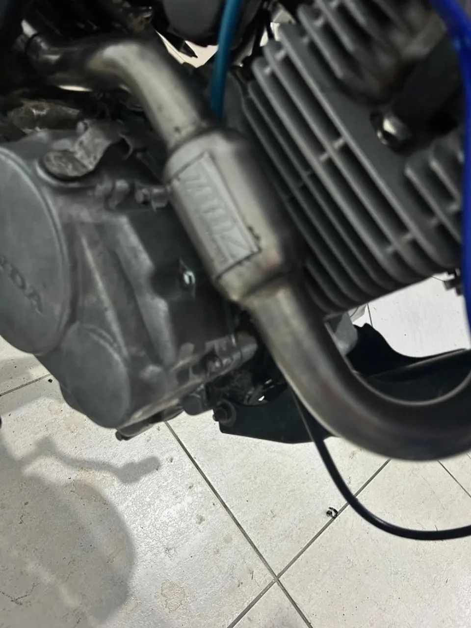 XTZ DE TRILHA COM MOTOR 220CC - Foto 5