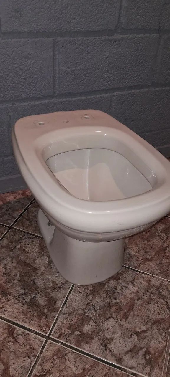 Vaso sanitário + tampa almofada 