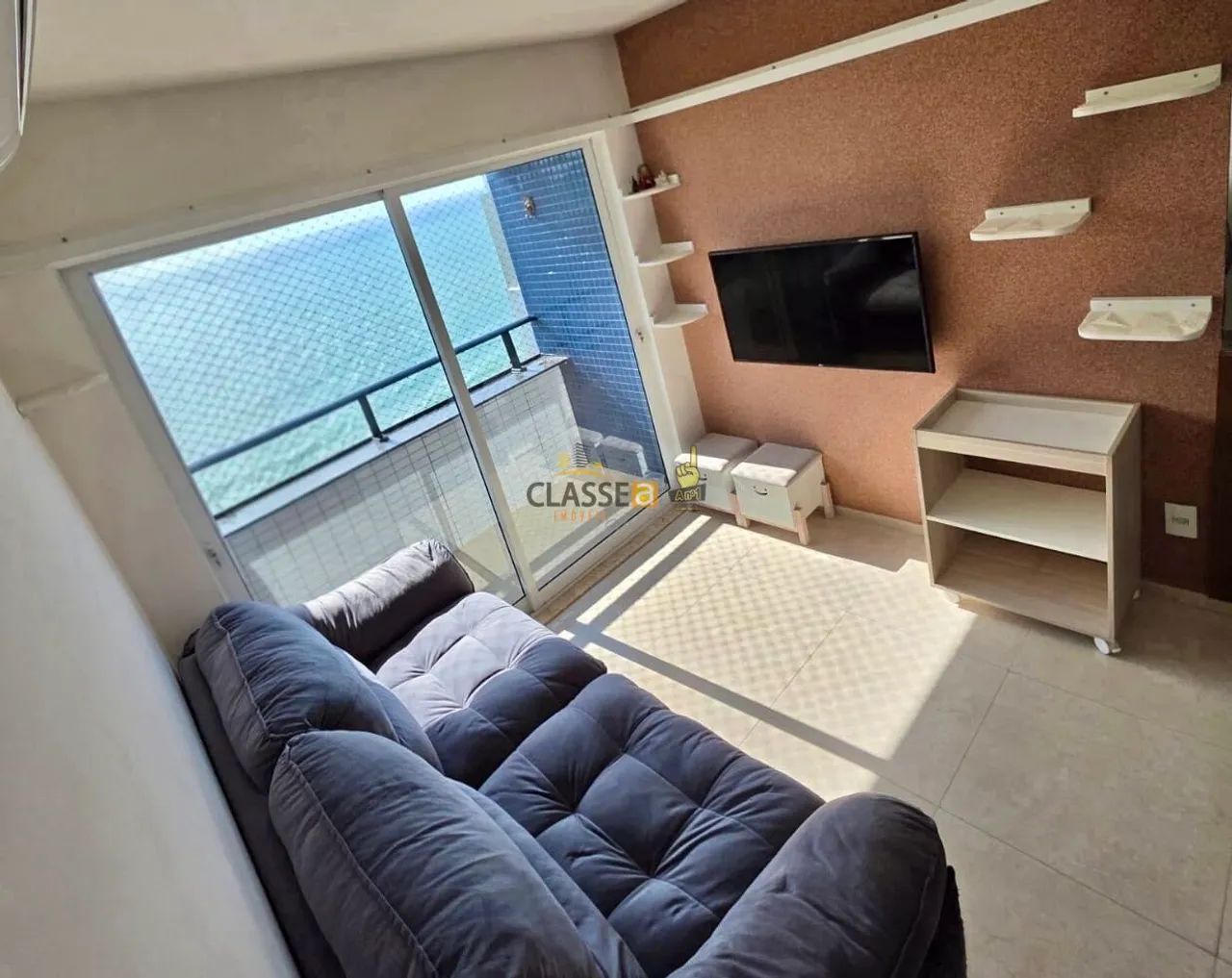 Apartamento 1 Quarto com Vista Mar em Boa Viagem