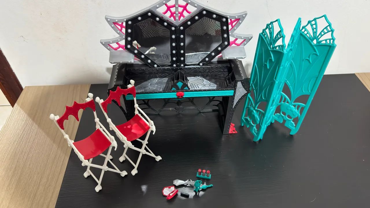 Playset monster high - camarim Monstros, Câmera, Ação