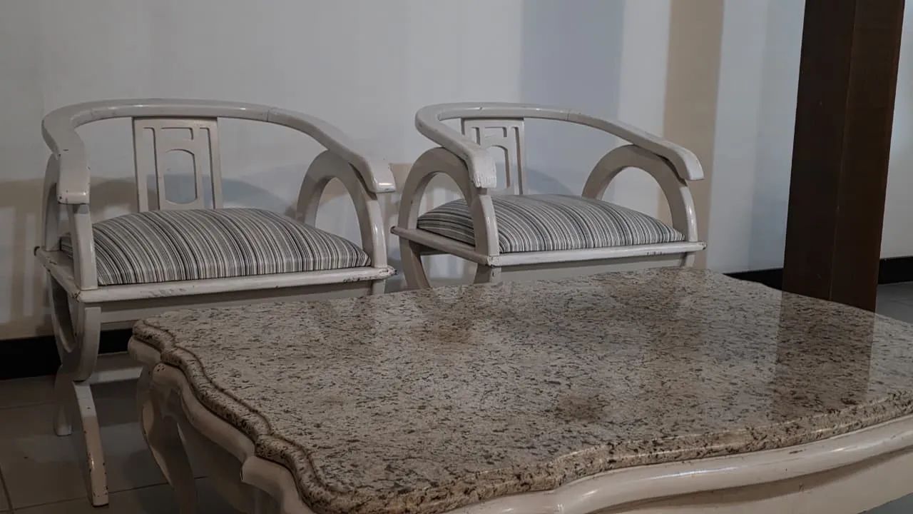 Conjunto de centro de sala ou varanda - Foto 5