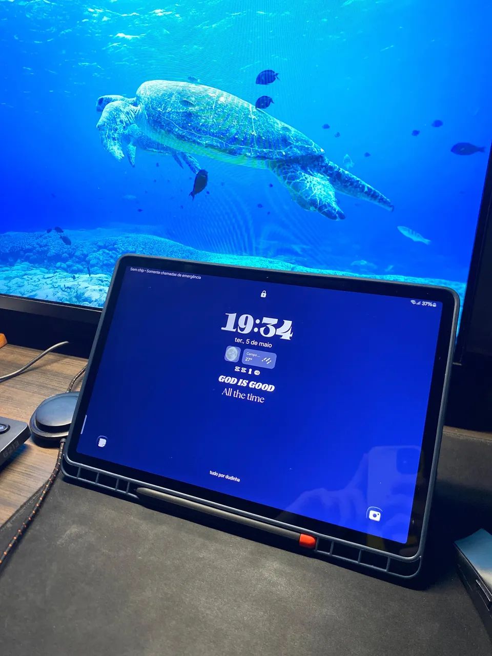 TABLET S7 FE SAMSUNG EM ÓTIMAS CONDIÇÕES 