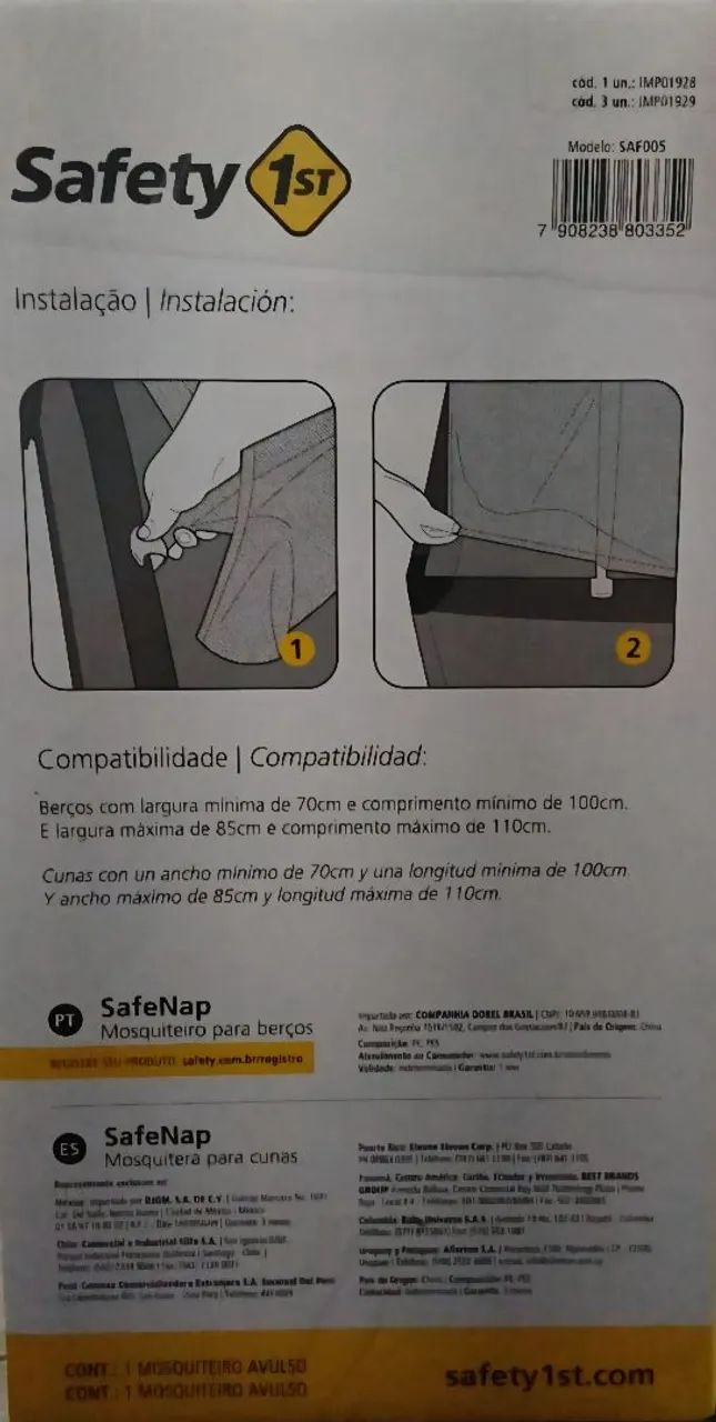 Mosquiteiro portatil para berços  - Foto 2
