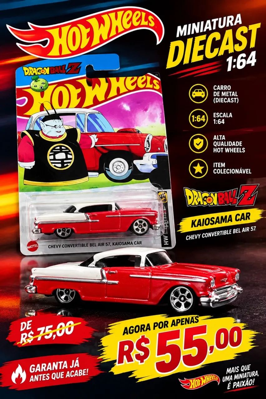Hotwheels Custom Dragonball