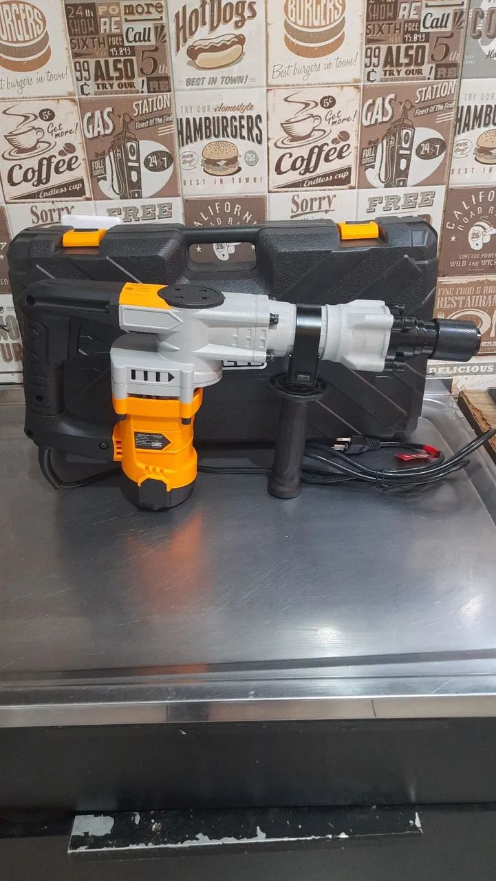 Martelete Rompedor Demolidor Profissional 2000w - 8kg - Foto 6