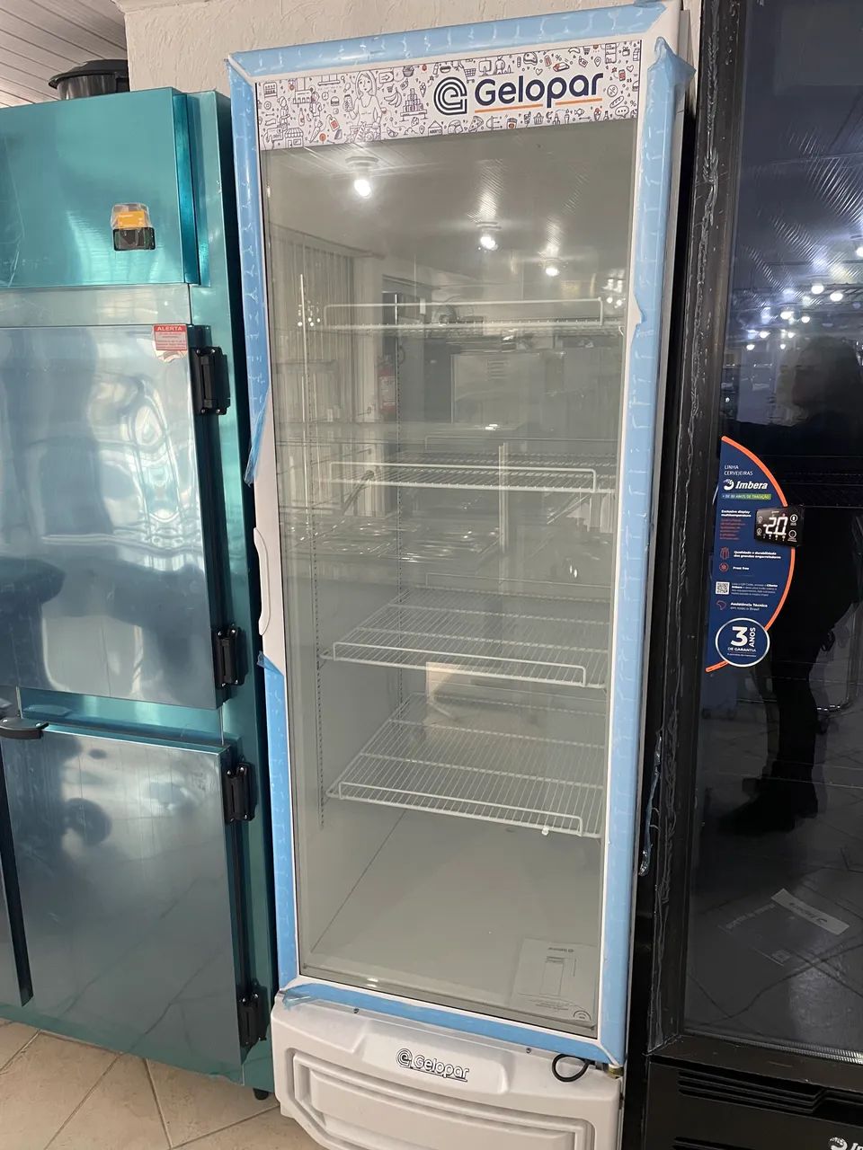 MB Frezer expositor 570L Gelopar 