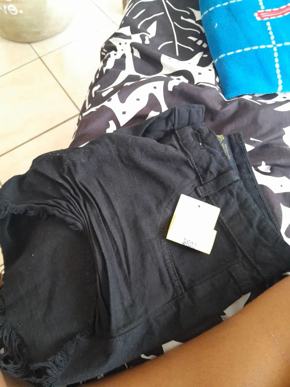short jeans preto - Foto 2