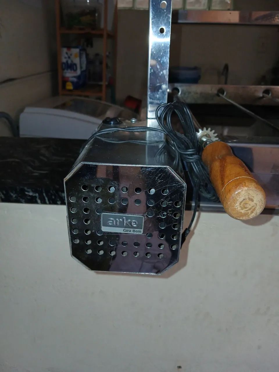 Gira grilo para churrasco 