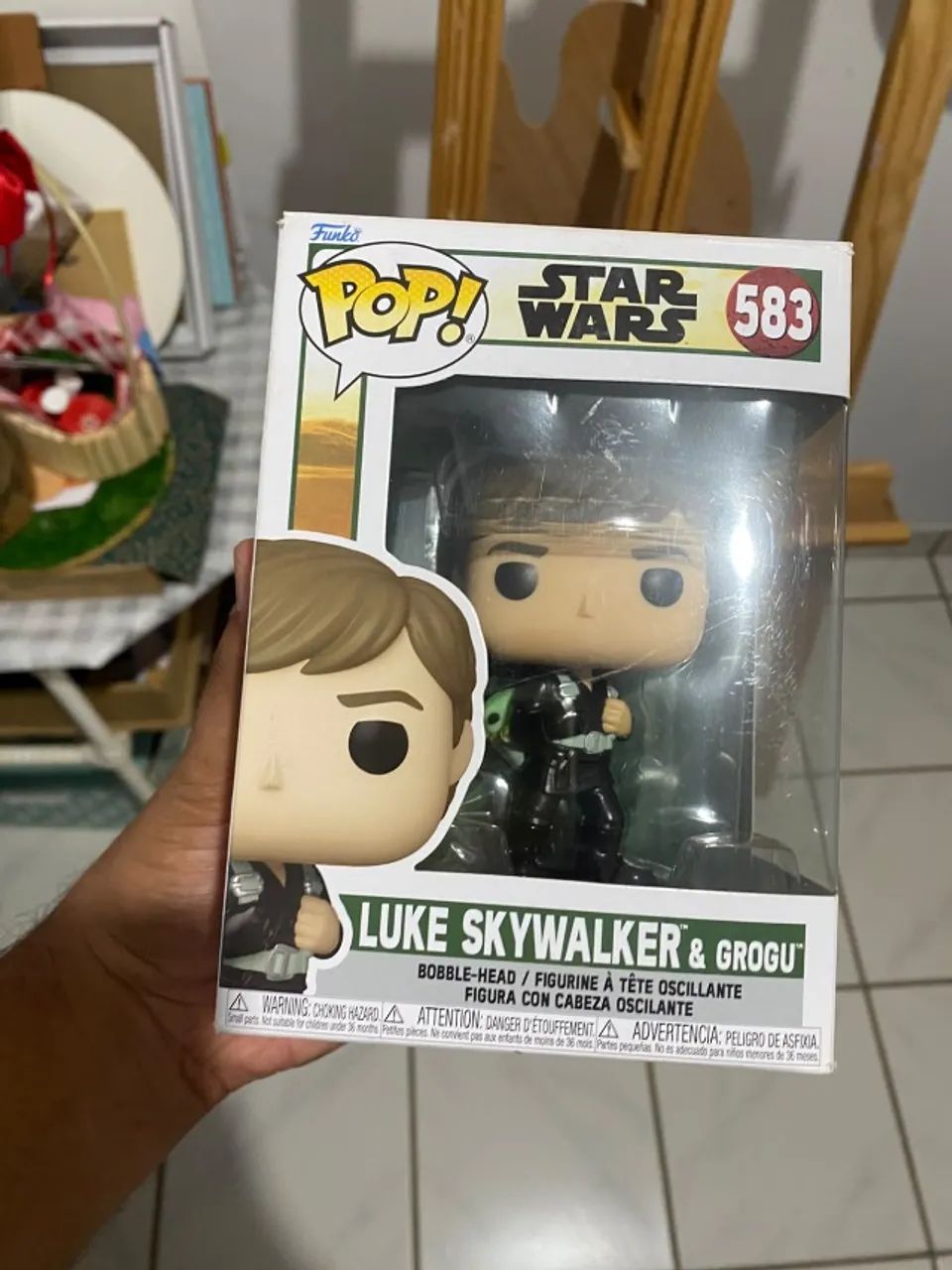 [Funko Pop] Star Wars - Luke Skywalker & Grogu #583