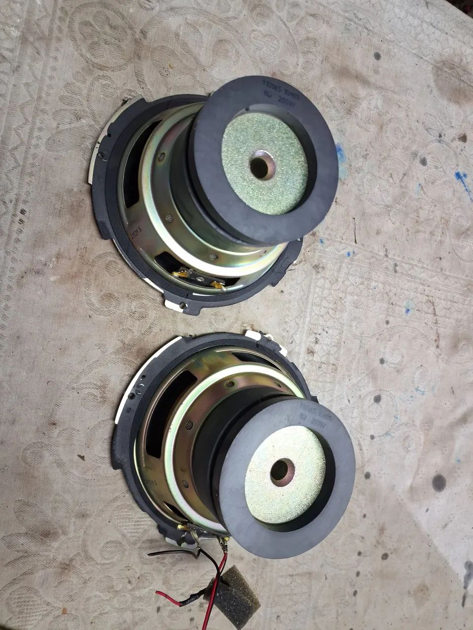 par de autofalante  ima duplo. 8 polegadas  4ohmes..260w - Foto 2