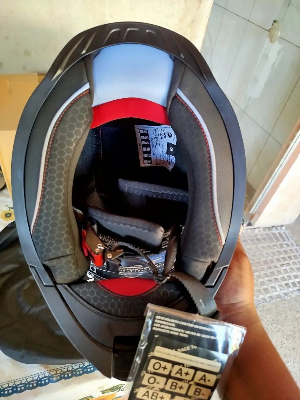 Capacete race tech novo - Foto 2