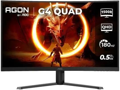 AOC Gaming 32" QHD 180Hz - 1 semana de comprado
