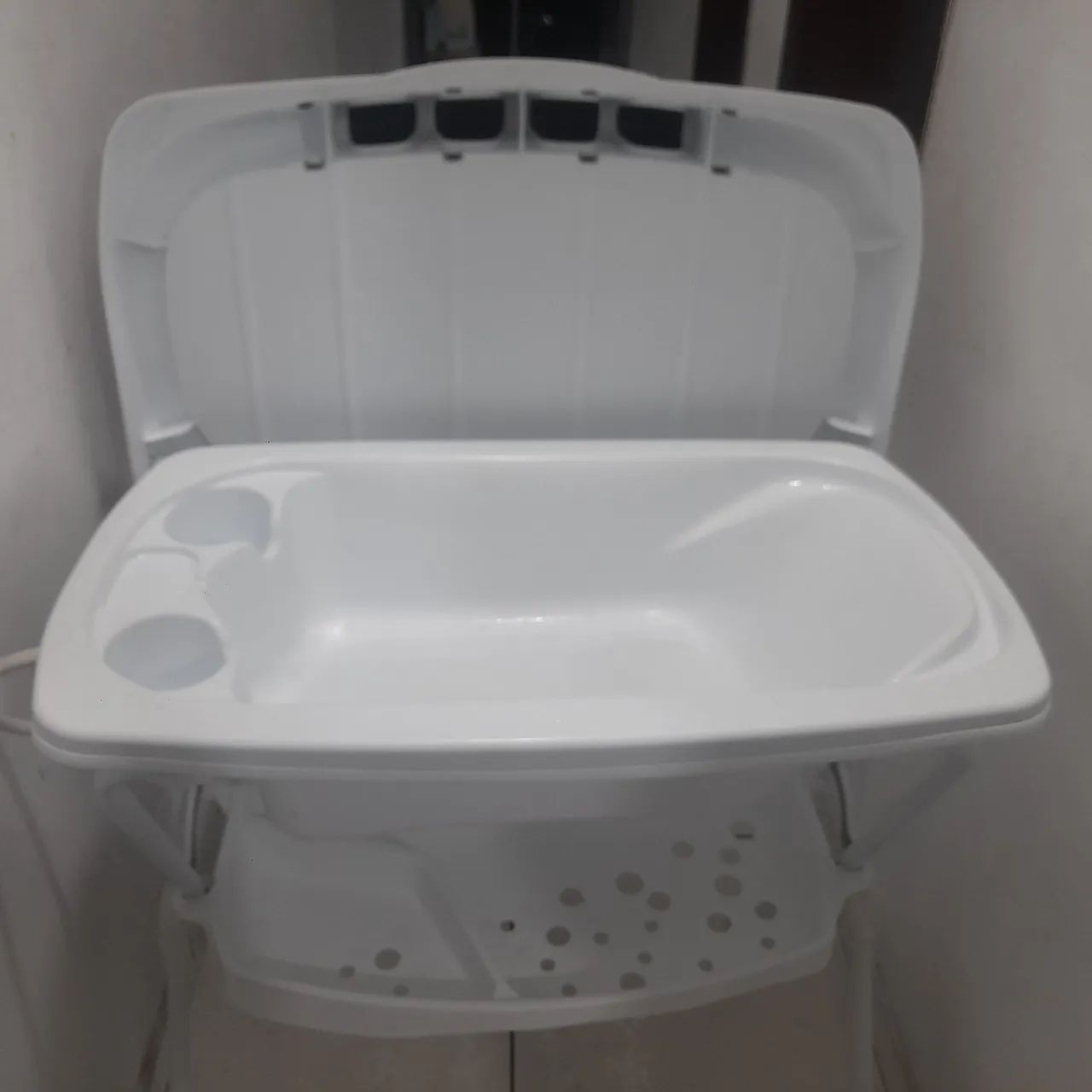Banheira para bebê com pé  - Foto 3