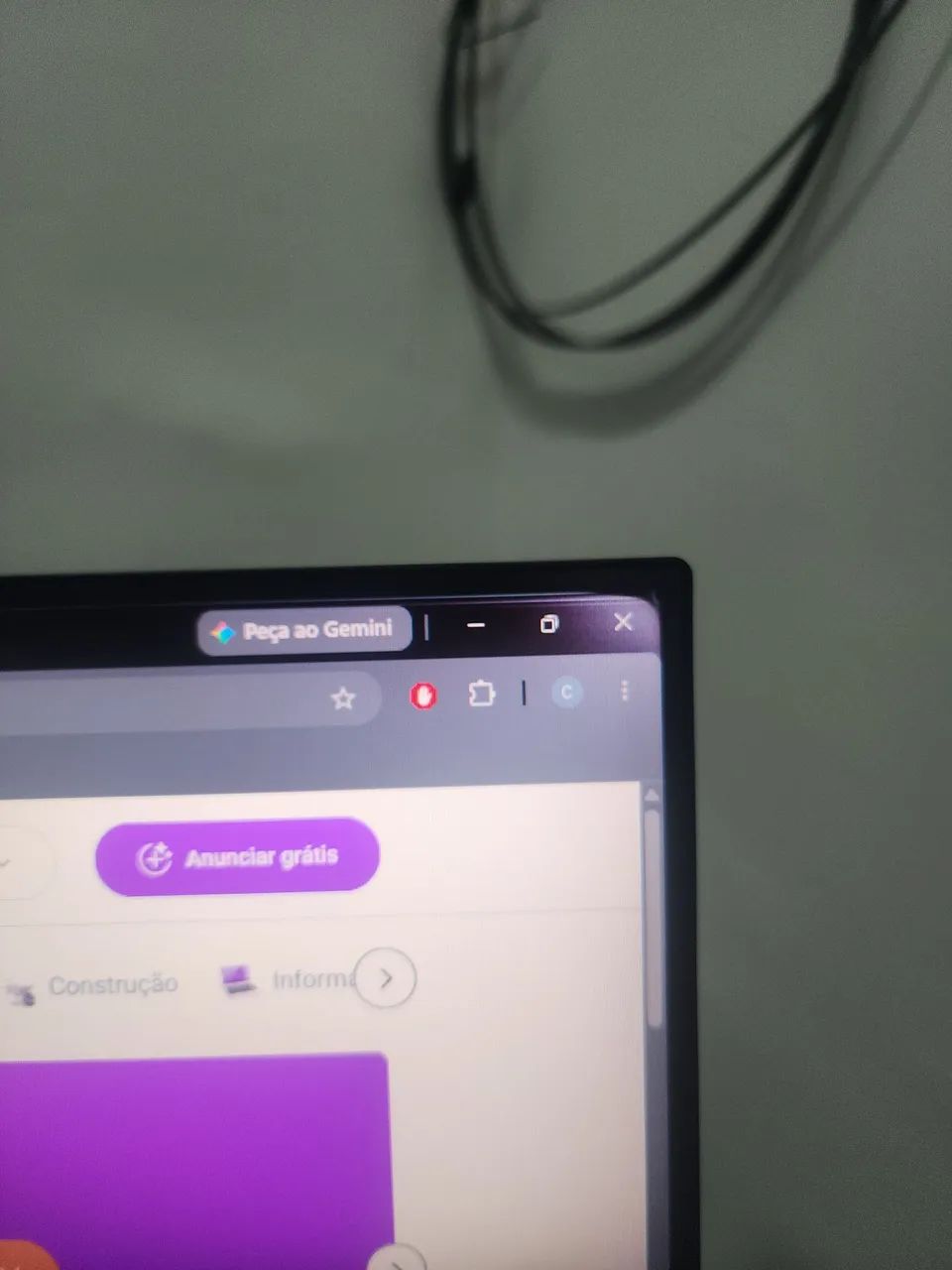 Aoc 24 polegadas 165hz com defeito, - Foto 3