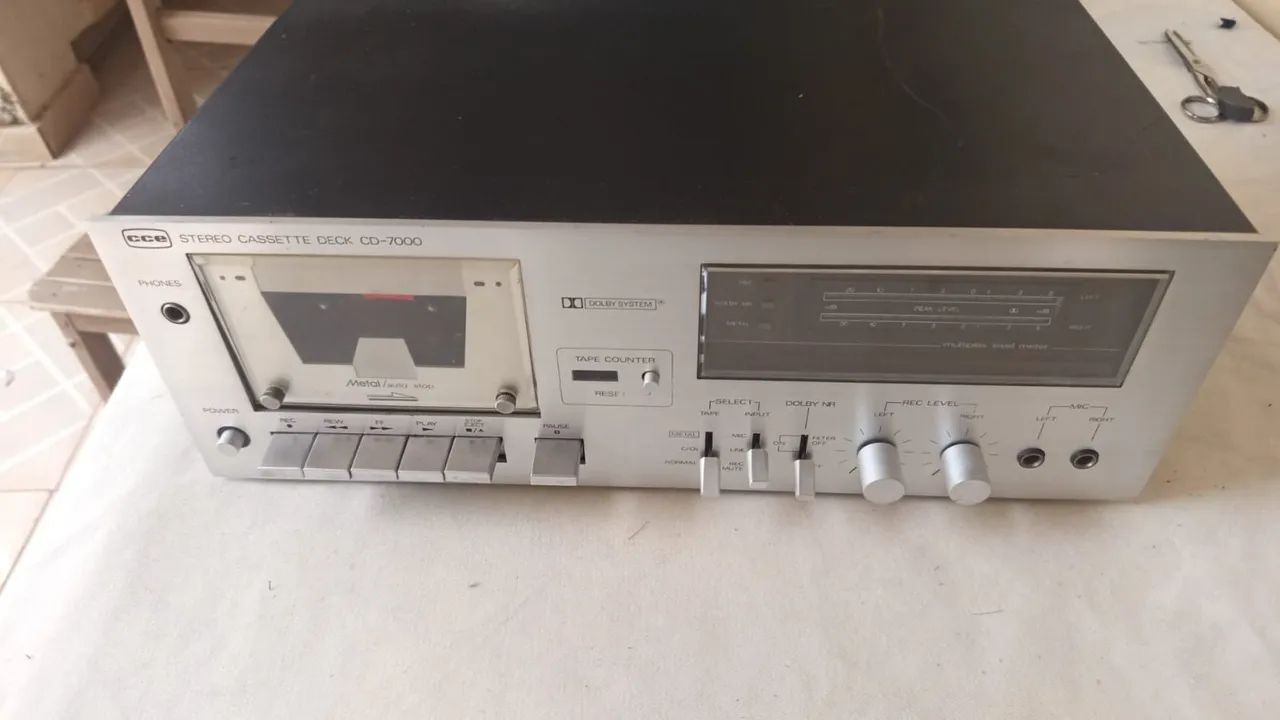 Lindo Tape Deck CCE CD 7000 - Foto 3