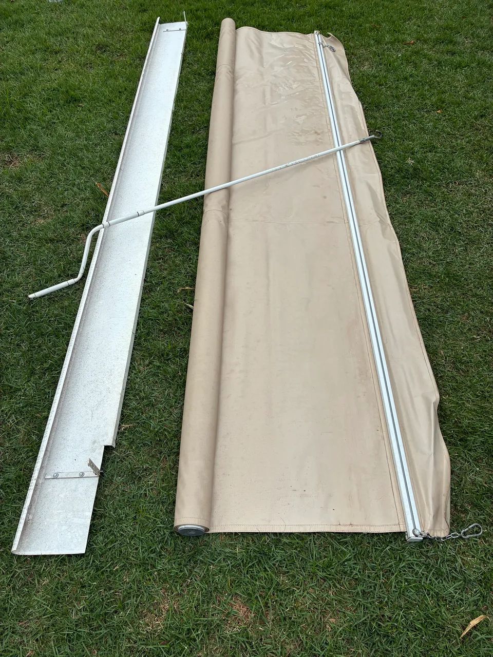 Toldo cortina retrátil 3,2 m comprimento  - Foto 2