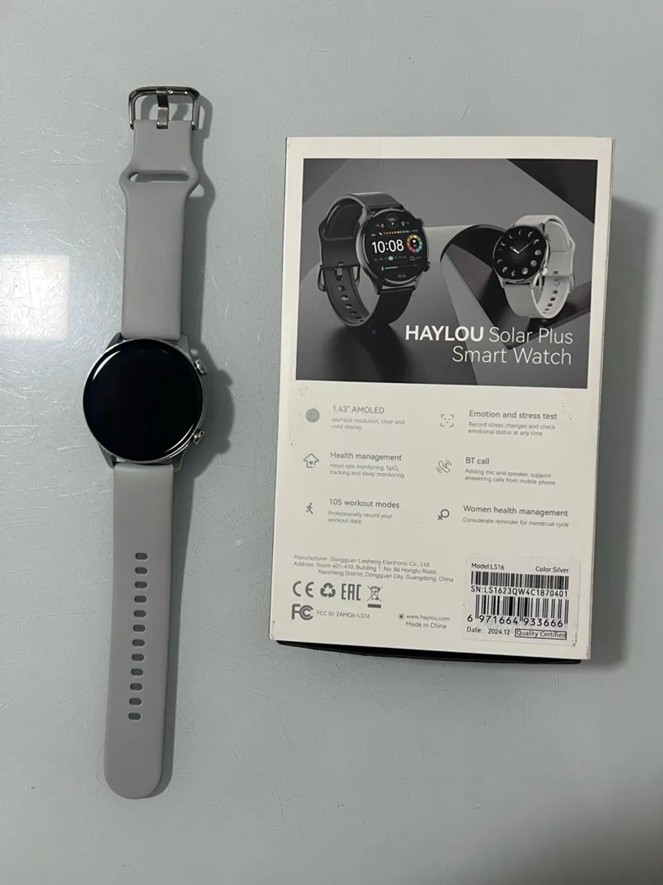 Vende-se Smartwatch Haylou Fun (novíssimo) - Foto 5