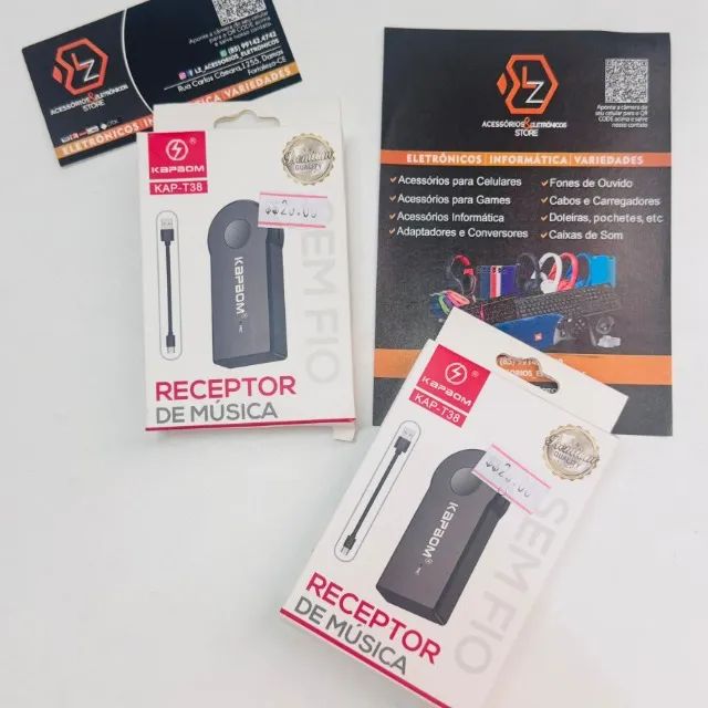 Adaptador Receptor Bluetooth para som