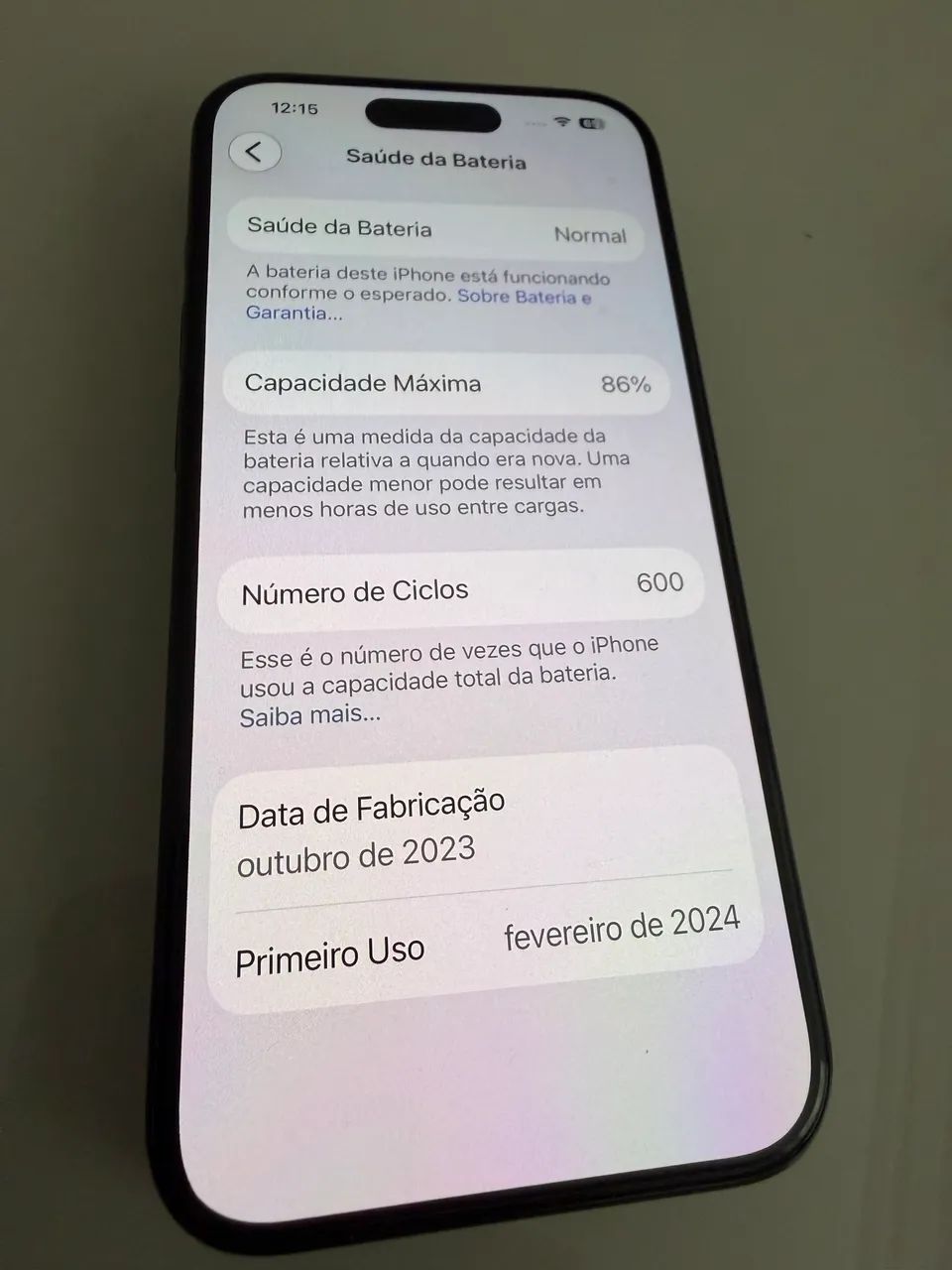 iPhone 15 Pro 256 impecável  - Foto 4