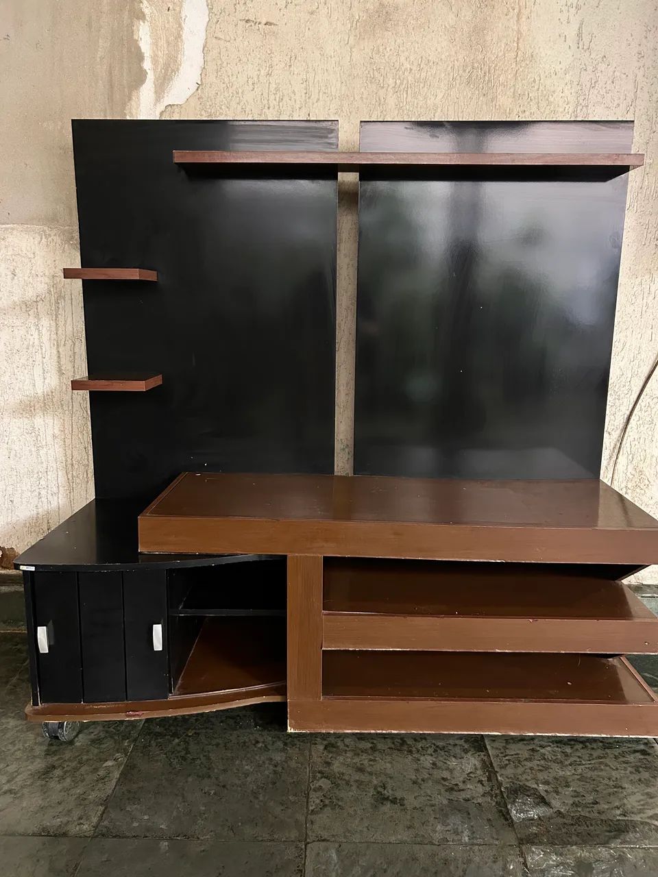 Rack com Painel para TV - Madeira/MDF -  - Foto 3