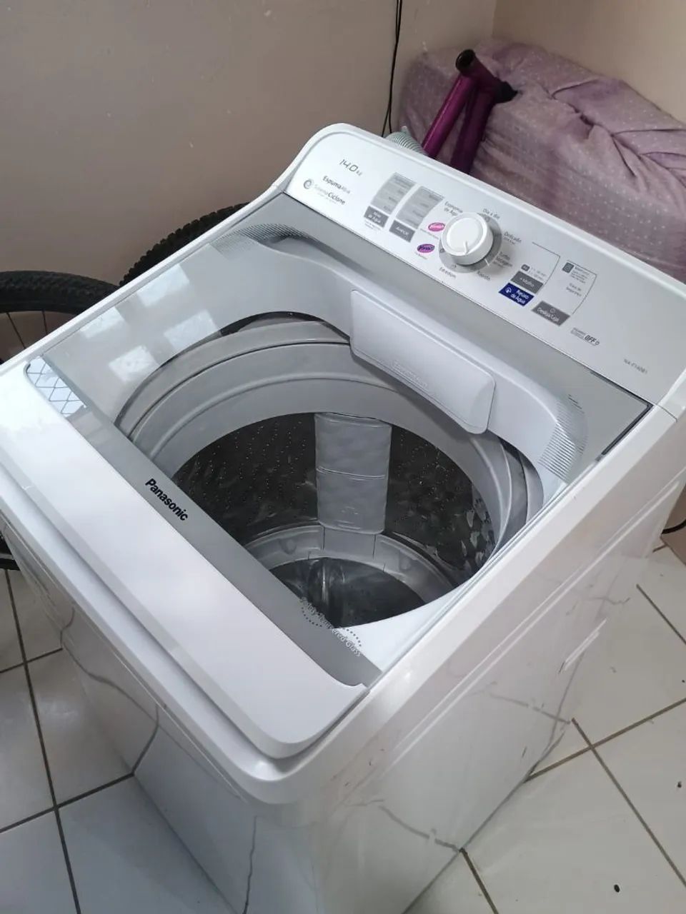 Máquina de lavar roupa da Panasonic 14kg. - Foto 3