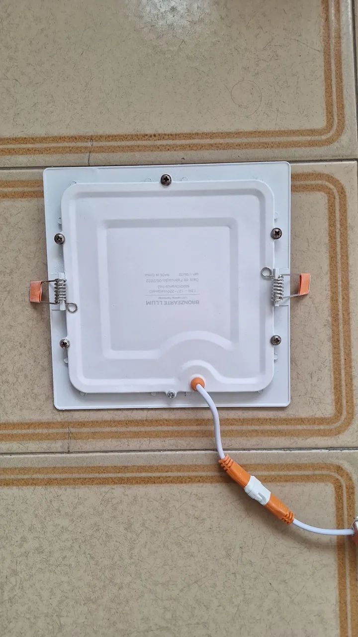 Painéis de LED de embutir - 24W - Foto 4