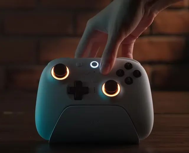  8BitDo Ultimate 2 para PC e Android com joysticks TMR, gatilho - Foto 4