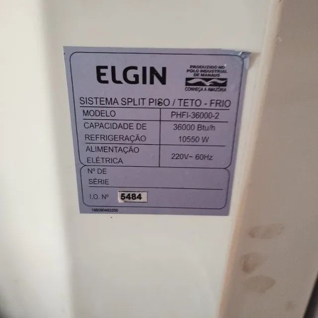 Ar Condicionado Elgin com condensadora 36.000 btus