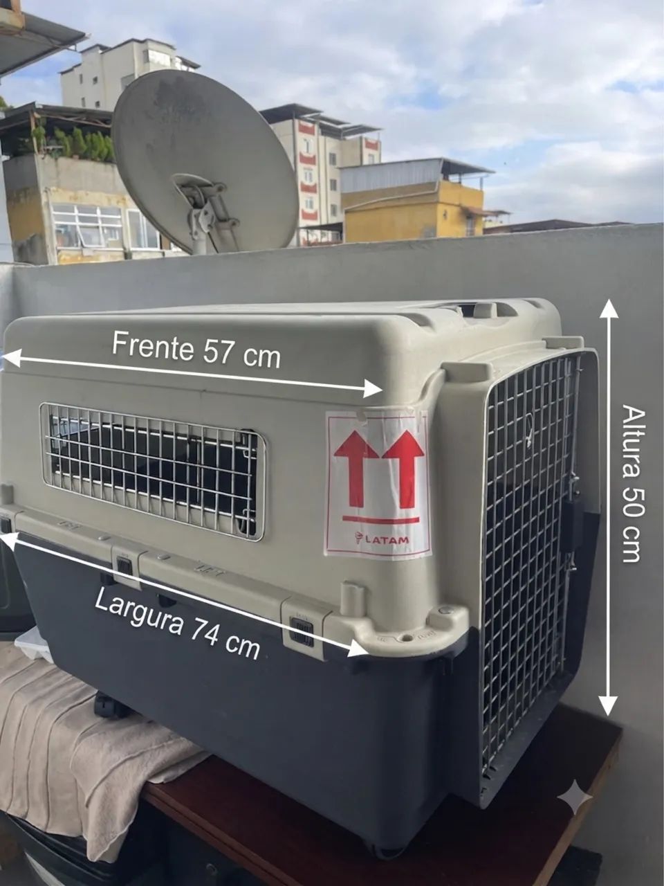 Caixa transportadora de cães - Foto 3