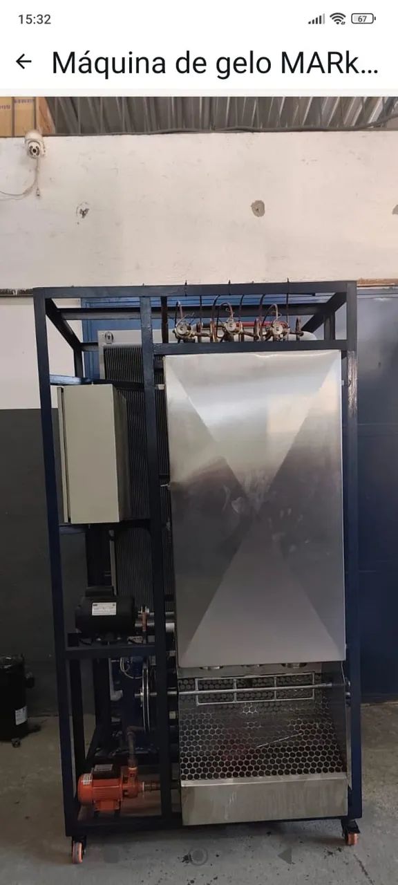 Máquina gelo escama