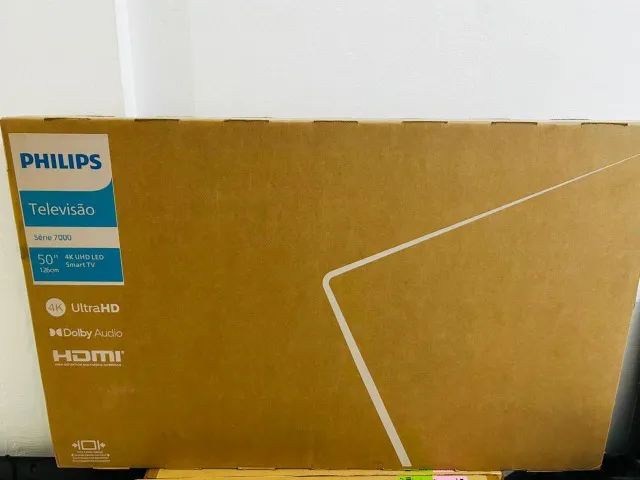 Televisão 50 polegadas Smart TV Philips - NOVA