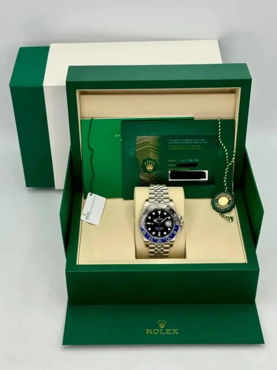 Rolex GMT MASTER II Batgirl 