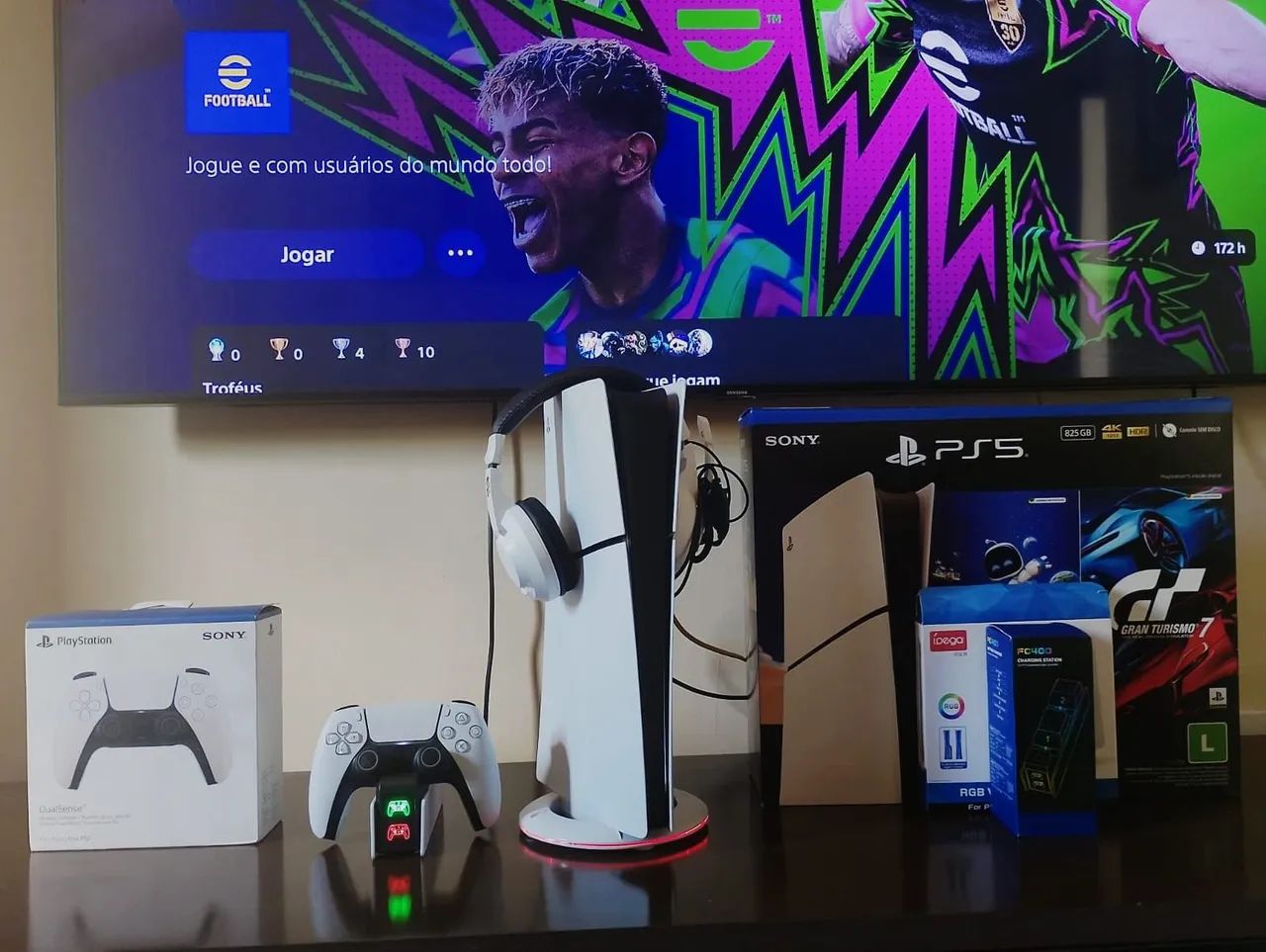 PS5 SLIM COMPLETO (OPORTUNIDADE)